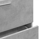 underskab til håndvask 59x37x59 cm konstrueret træ betongrå
