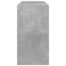 underskab til håndvask 90x29x55 cm konstrueret træ betongrå