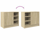 underskab 63x29x55 cm konstrueret træ sonoma-eg