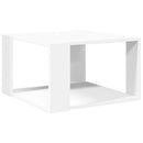 sofabord hvid 51,5x51,5x30 cm konstrueret træ