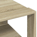 sofabord 51,5x51,5x30 cm konstrueret træ sonoma-eg