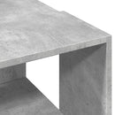 sofabord 89,5x48x30 cm konstrueret træ betongrå