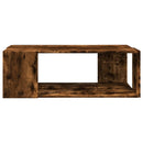 sofabord 89,5x48x30 cm konstrueret træ røget egetræsfarve