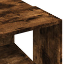 sofabord 89,5x48x30 cm konstrueret træ røget egetræsfarve