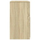 kosmetikbord med skammel 60x40x113,5 cm sonoma-eg