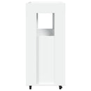 barvogn 60x39,5x89 cm konstrueret træ hvid