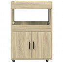 barvogn 60x39,5x89 cm konstrueret træ sonoma-eg