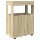 barvogn 60x39,5x89 cm konstrueret træ sonoma-eg