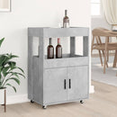 barvogn 60x39,5x89 cm konstrueret træ betongrå