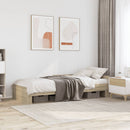 sengeramme 90x190 cm uden madras konstrueret træ sonoma-eg