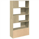 bogreol 100x36x189 cm konstrueret træ sonoma-eg