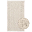 gulvtæppe ZIZUR 60x110 cm jute-look indendørs og udendørs