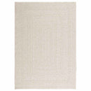 gulvtæppe ZIZUR 120x170 cm jute-look indendørs og udendørs