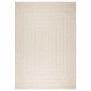 gulvtæppe ZIZUR 200x290 cm jute-look indendørs og udendørs