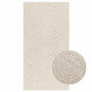 gulvtæppe ZIZUR 60x110 cm jute-look indendørs og udendørs