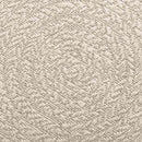 gulvtæppe ZIZUR 80x250 cm jute-look indendørs og udendørs