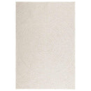 gulvtæppe ZIZUR 120x170 cm jute-look indendørs og udendørs