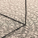 gulvtæppe ZIZUR 140x200 cm jute-look indendørs og udendørs