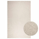 gulvtæppe ZIZUR 200x290 cm jute-look indendørs og udendørs