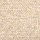 gulvtæppe ZIZUR beige 120x120cm jute-look indendørs og udendørs