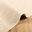 gulvtæppe ZIZUR beige 160x230cm jute-look indendørs og udendørs