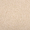 gulvtæppe ZIZUR beige 120x170cm jute-look indendørs og udendørs