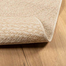 gulvtæppe ZIZUR beige 200x200cm jute-look indendørs og udendørs