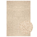 gulvtæppe ZIZUR beige 200x290cm jute-look indendørs og udendørs