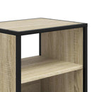 væghængt sengebord 40x31x39,5 cm sonoma-eg
