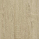 opbevaringsboks med låg 60x40x51,5 cm konstrueret træ sonoma-eg