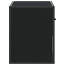 tv-bord 60x31x39,5 cm konstrueret træ og metal sort