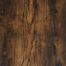 tv-bord 60x31x39,5 cm konstrueret træ og metal røget egetræ