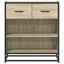 skab 68x35x76 cm konstrueret træ sonoma-eg