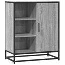 skænk 62x35x76 cm konstrueret træ grå sonoma-eg