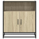 skab 62x35x76 cm konstrueret træ sonoma-eg