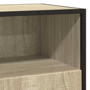 skab 62x35x76 cm konstrueret træ sonoma-eg