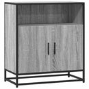 skab 68x35x76 cm konstrueret træ grå sonoma-eg