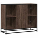 skænk 92x35x76 cm konstrueret træ brun egetræsfarve