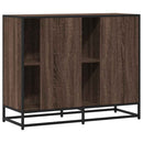skænk 92x35x76 cm konstrueret træ brun egetræsfarve