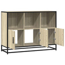 skænk 100x35x76 cm konstrueret træ sonoma-eg