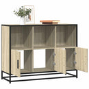 skænk 100x35x76 cm konstrueret træ sonoma-eg