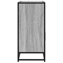skænk 100x35x76 cm konstrueret træ grå sonoma-eg