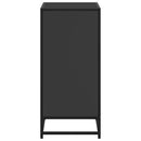 bogreol 60x35x76 cm konstrueret træ sort