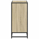 bogreol 80,5x35x76 cm konstrueret træ sonoma-eg