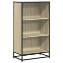 bogreol 60x35x107,5 cm konstrueret træ sonoma-eg