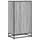 bogreol 60x35x107,5 cm konstrueret træ grå sonoma-eg