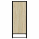 skoreol 48x38x97,5 cm konstrueret træ sonoma-eg