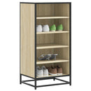 skoreol 48x38x97,5 cm konstrueret træ sonoma-eg