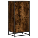 skostativ 48x38x97,5 cm konstrueret træ røget egetræsfarve