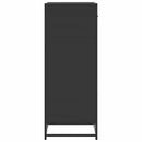skostativ 48x38x97,5 cm konstrueret træ sort